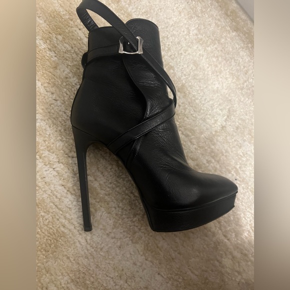 Yves Saint Laurent Shoes - selling black ankle boots size 37 YSL